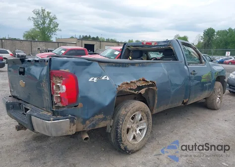 2011 Chevrolet Silverado 1500 Work Truck из США, поврежденный, VIN 1GCNKPE00BZ461618